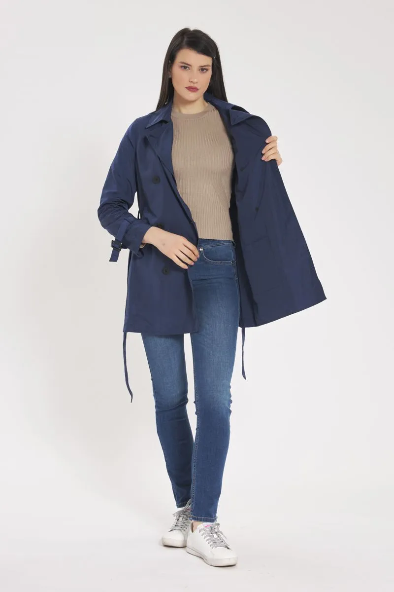 Trench Donna Blu
