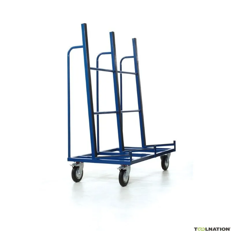 Tretal 206.018-1 Carrelli per vetro e lastre 1600 x 800 mm Elastico 1200 kg