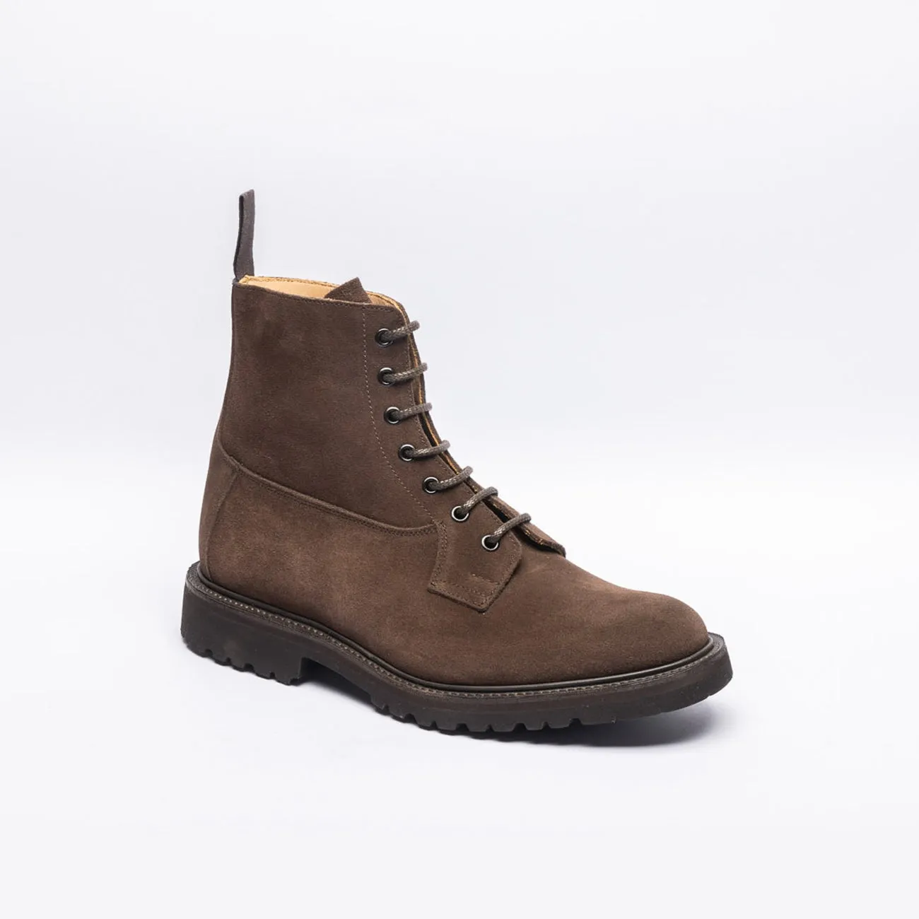 Tricker's Stivale derby Tricker's Burford in camoscio marrone