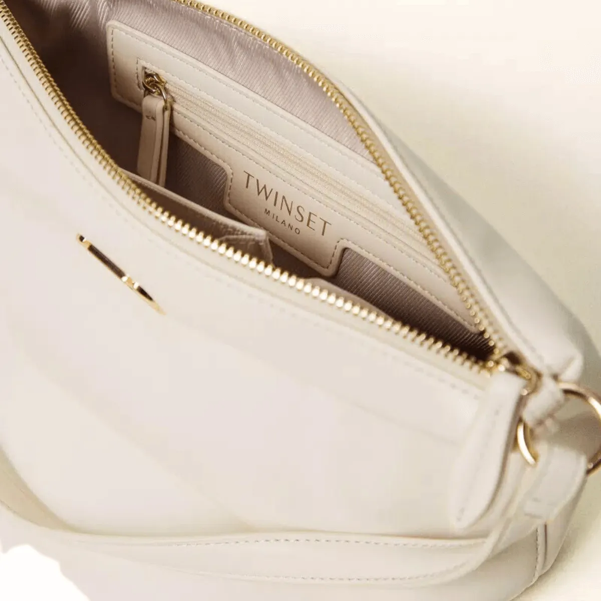 TWINSET BORSA TD8380 CREMA  