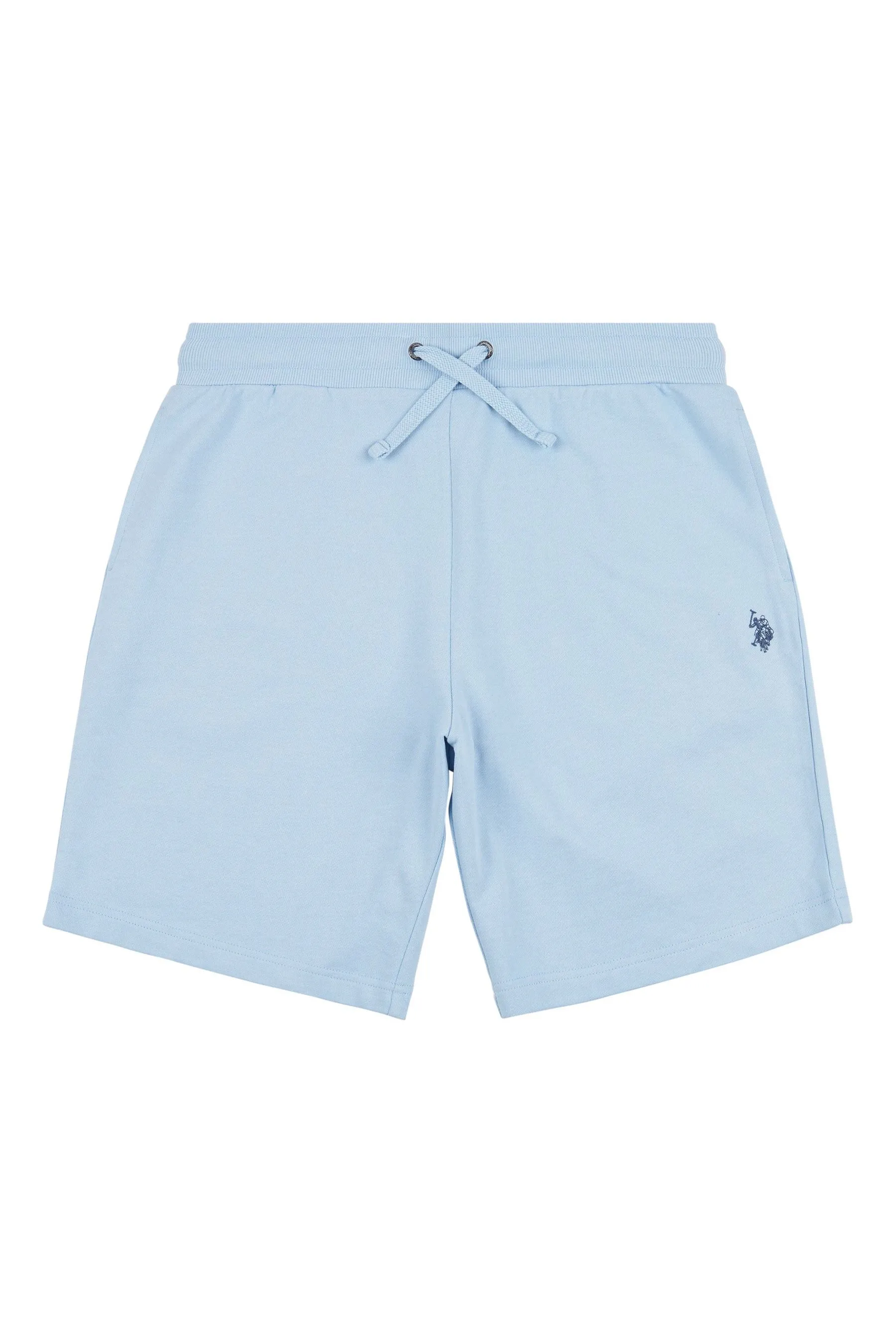 U.S. Polo Assn. Uomo - Shorts in felpa con doppio cavaliere vestibilità classica    