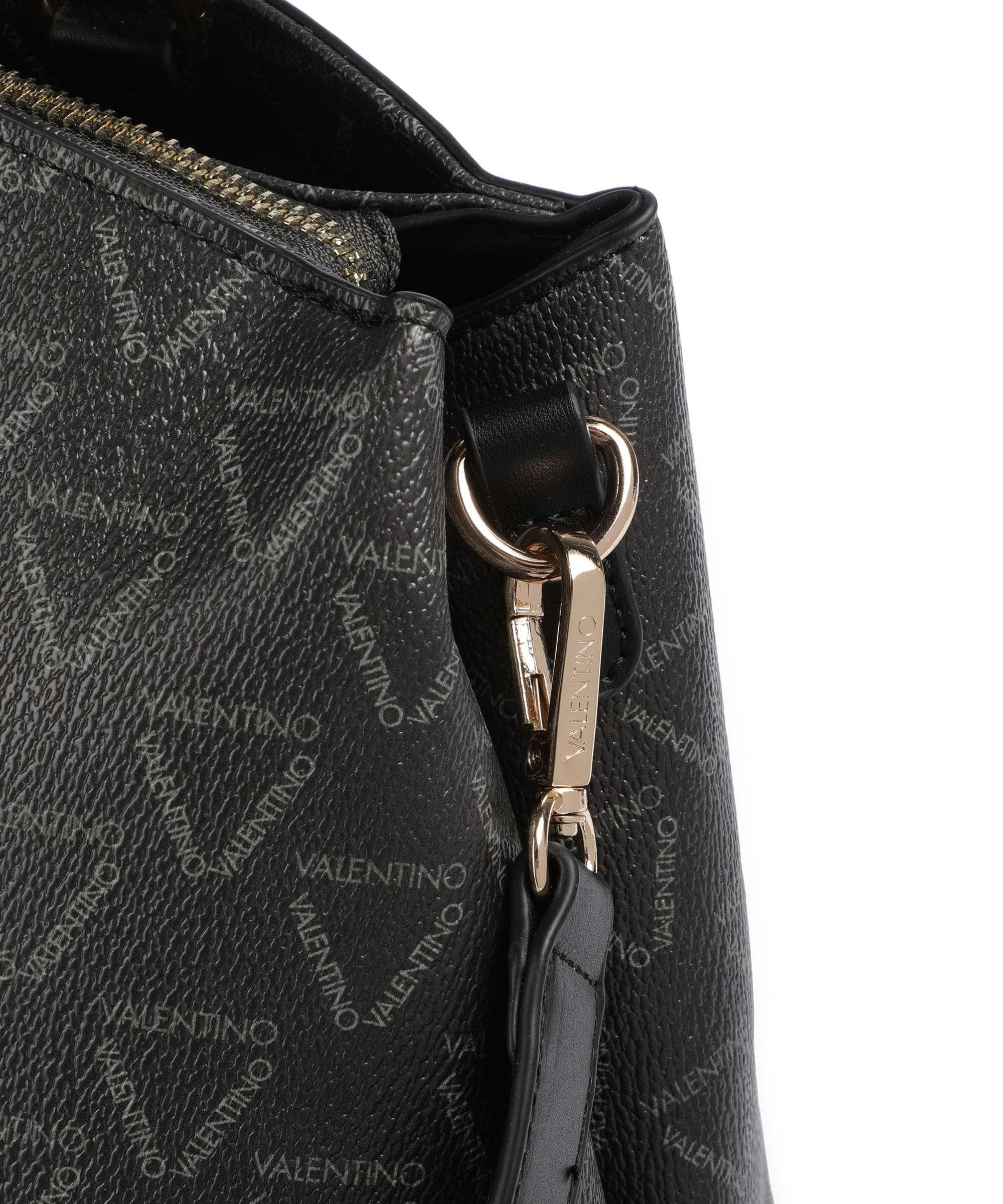  Valentino Bags Lady Re Borsa a mano poliuretano nero  