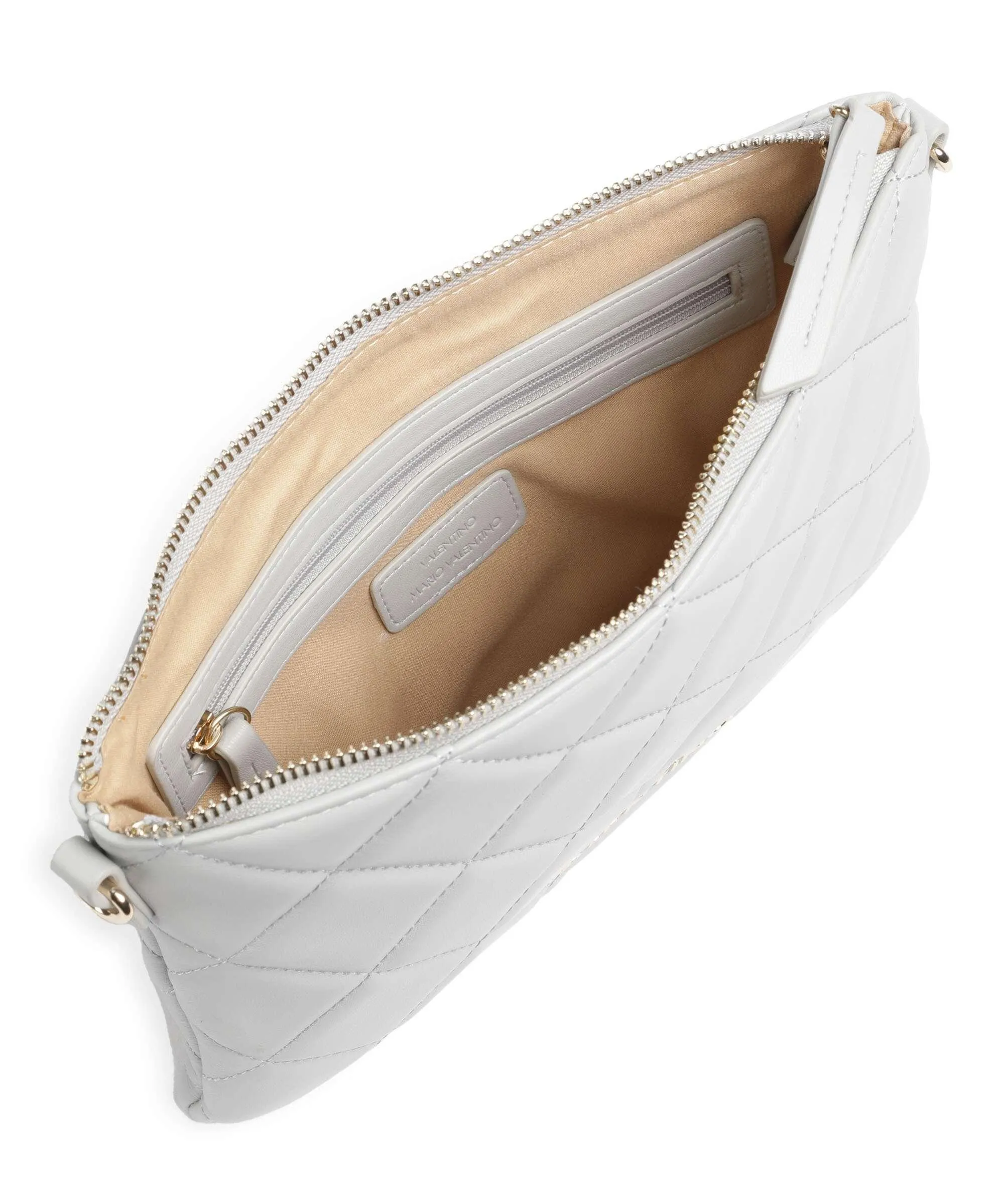  Valentino Bags Ocarina Borsa a tracolla pelle sintetica grigio chiaro  