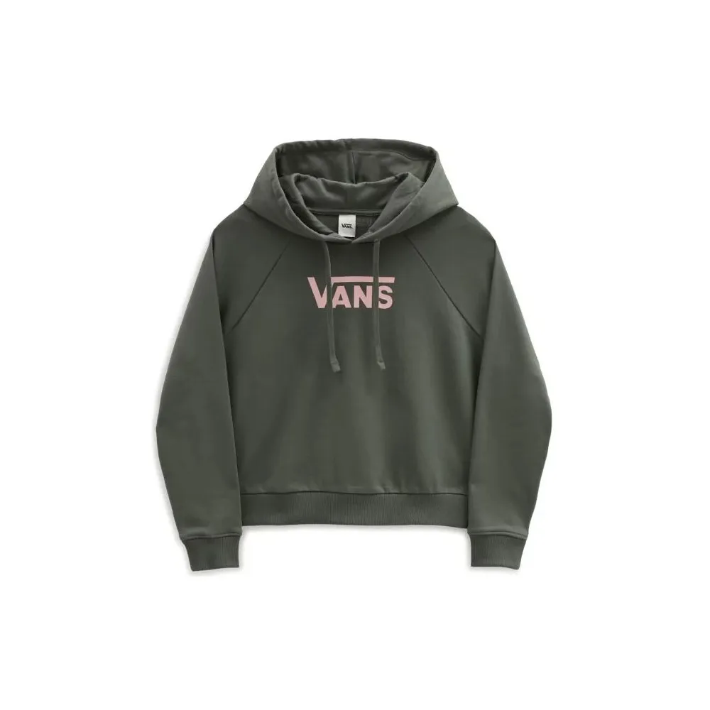 VANS FELPA BOXY - DONNA - VERDE - G37WJ1