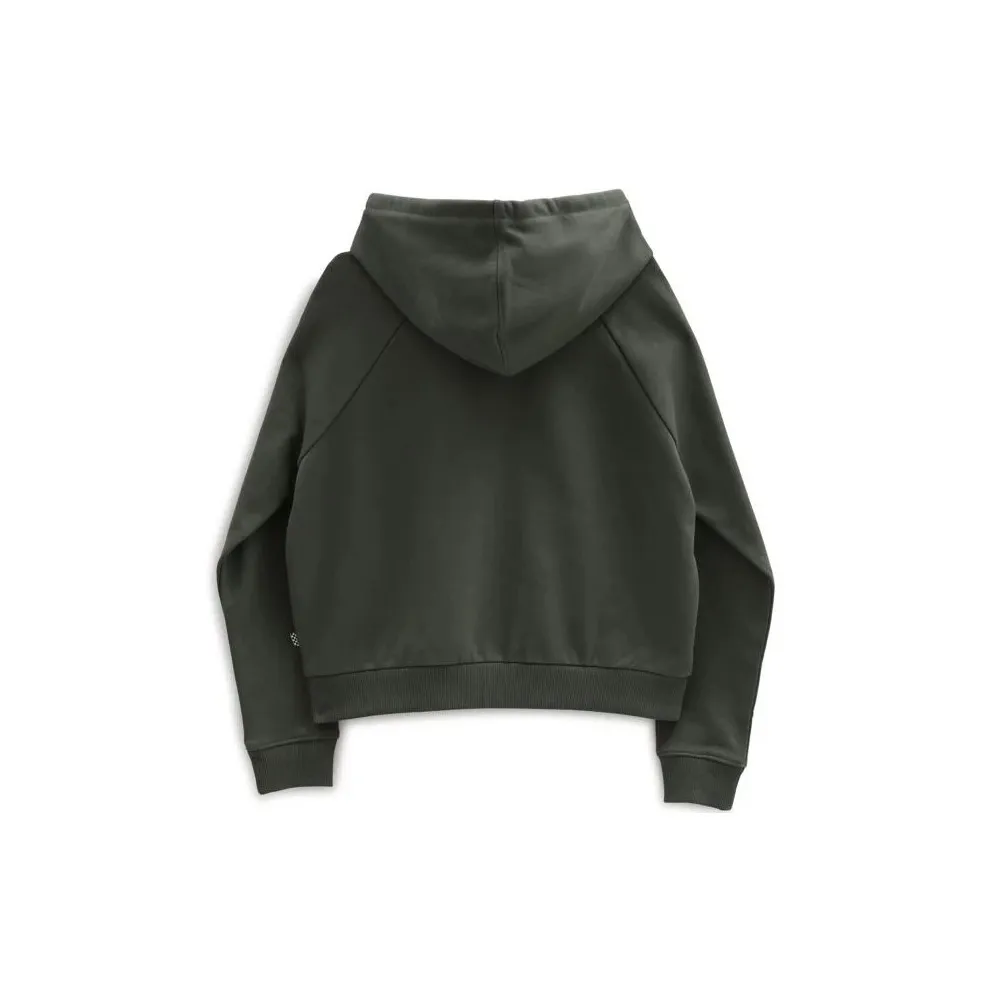 VANS FELPA BOXY - DONNA - VERDE - G37WJ1