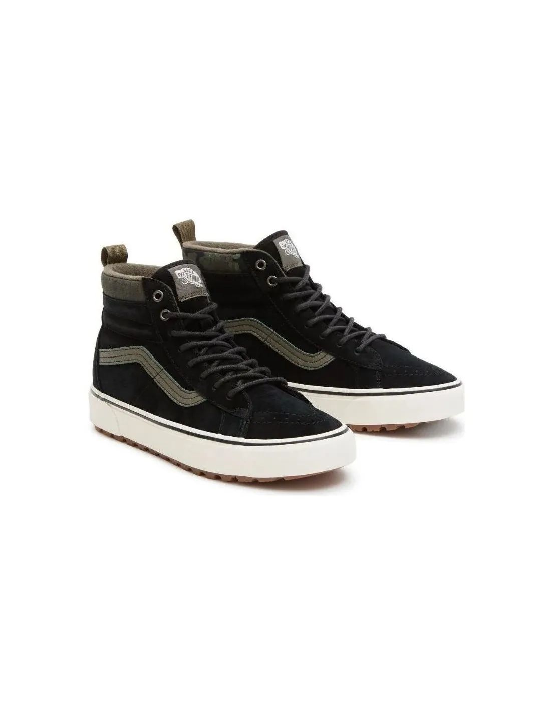 Vans Sk8-Hi Mte-1 Camo Nero Marshmallow Scarpe da ginnastica alte