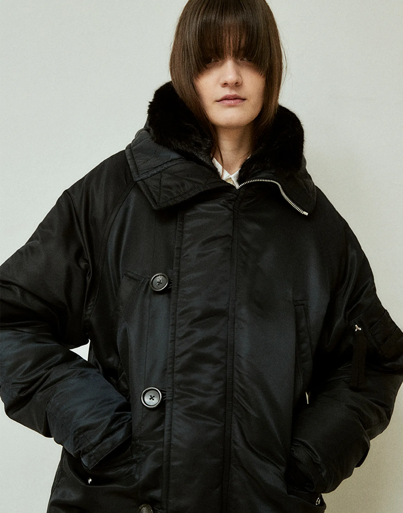 VIS A VIS Parka MA-1 Black