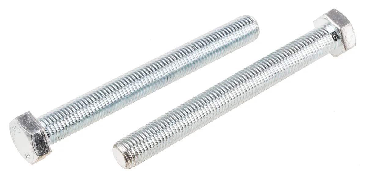 Vite metrica RS PRO in Acciaio  ad alta resistenza, M16 x 140.0mm
