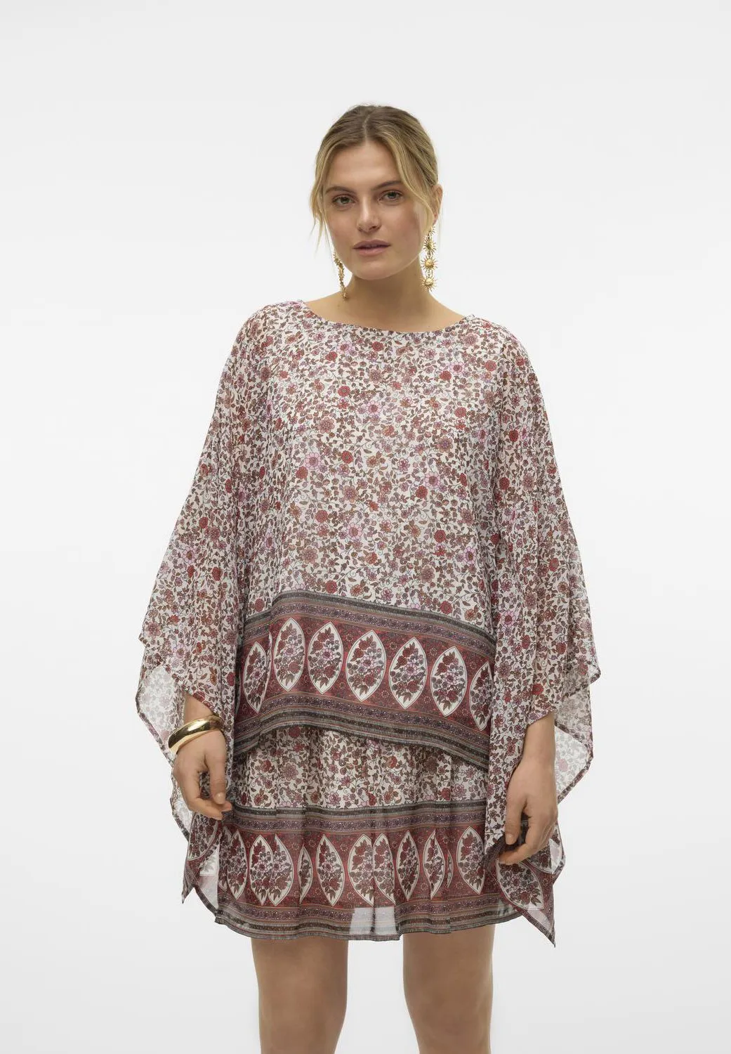 VMBOHO PONCHO - Camicetta