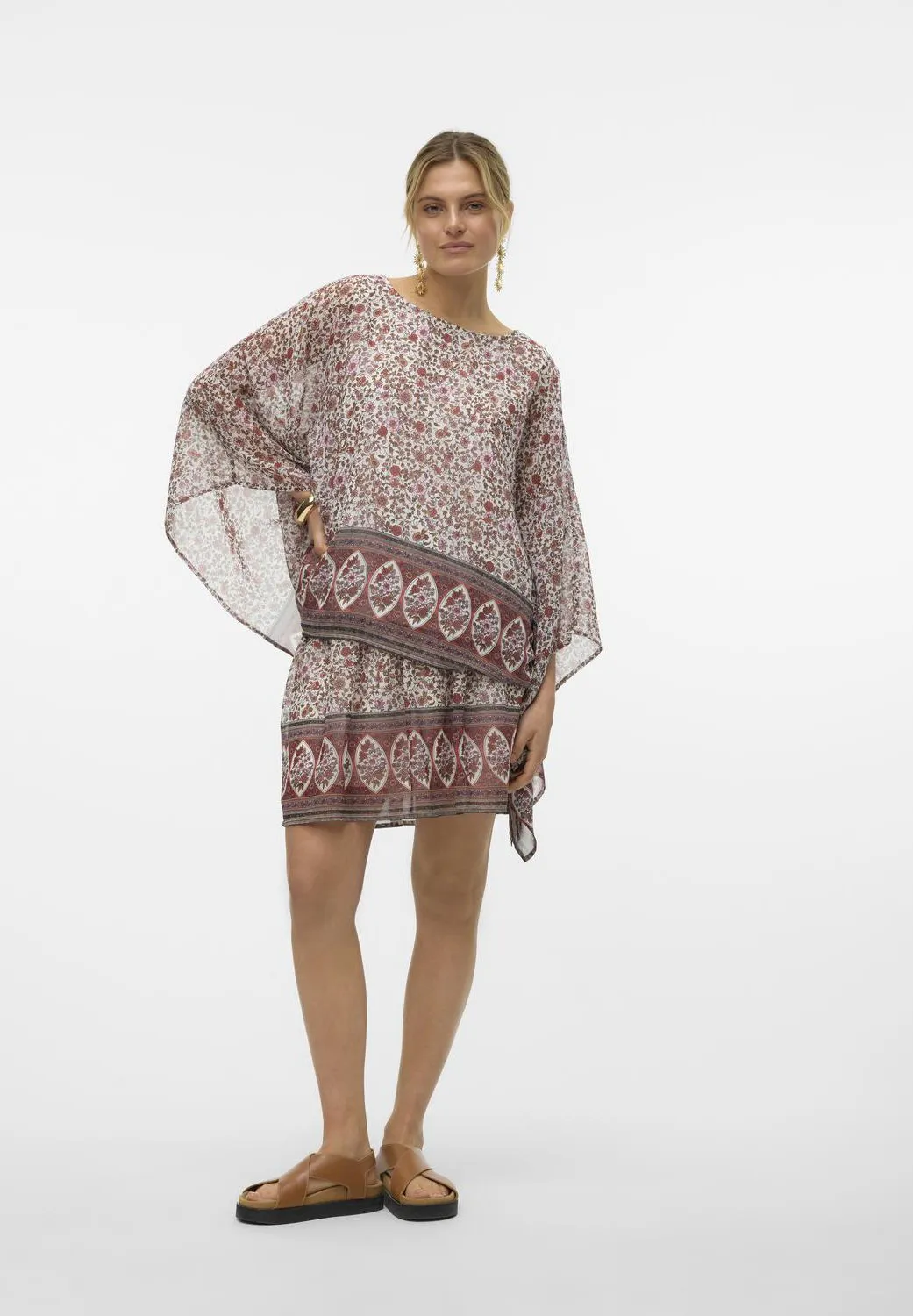 VMBOHO PONCHO - Camicetta