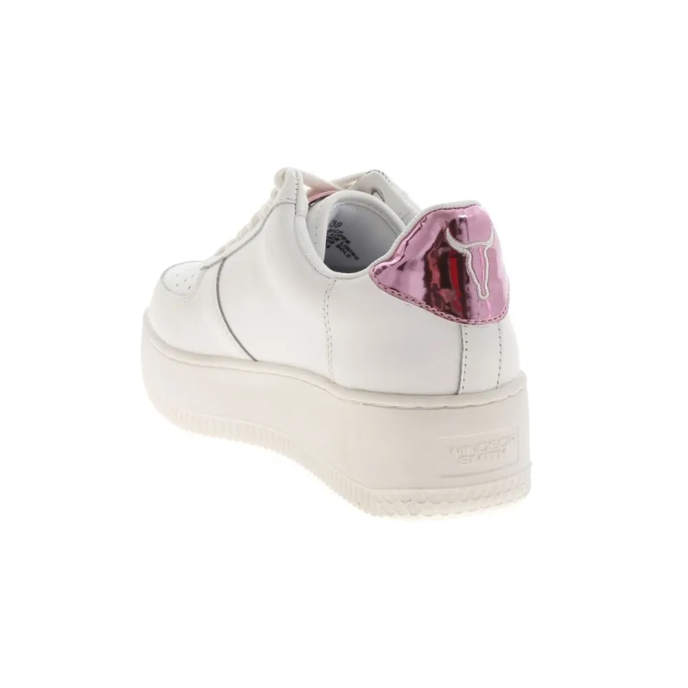 WINDSOR SMITH - RICH BRAVE WHITE+PALE PINK