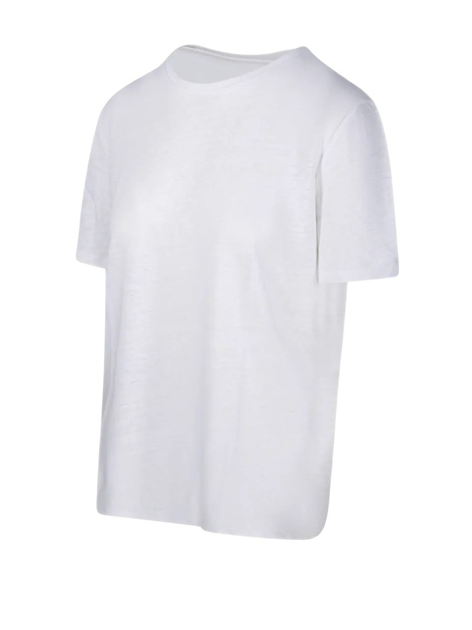 WOMAN MAJESTIC FAILURE WHITE LINEN T-SHIRT