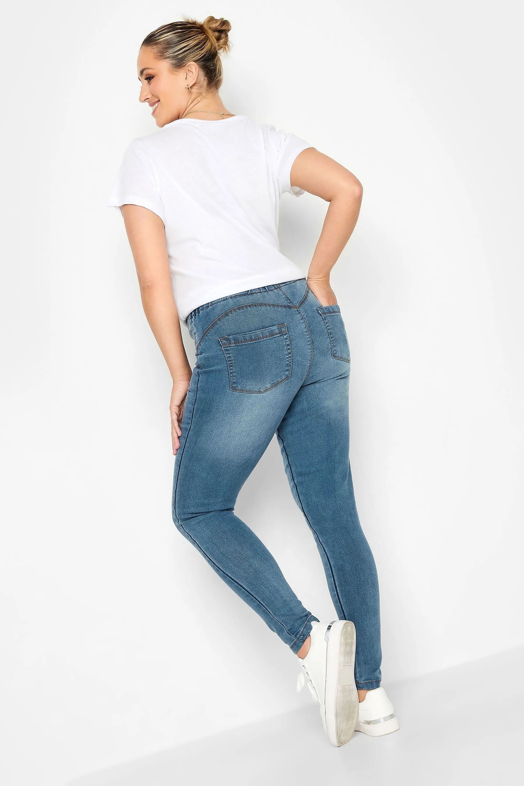Yours Curve - Lola - Jeggings easy-on modellanti push-up    