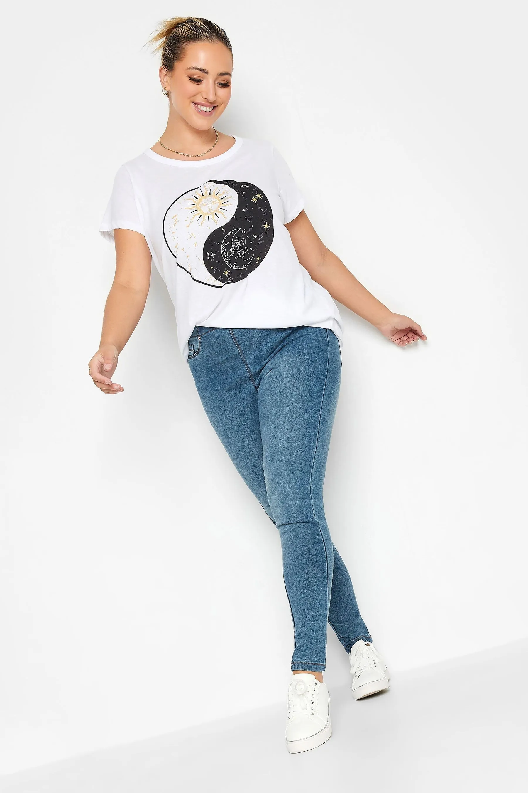 Yours Curve - Lola - Jeggings easy-on modellanti push-up    