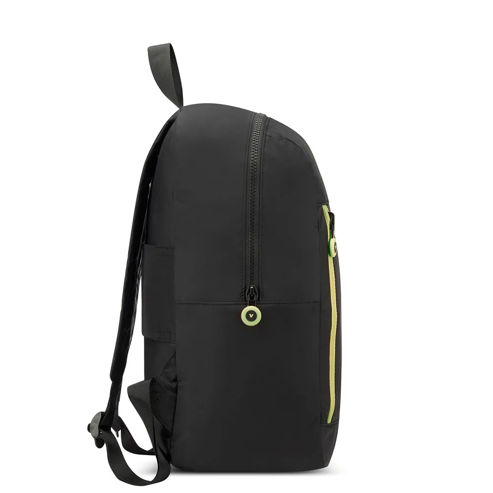 ZAINO CABINA PIEGHEVOLE RONCATO COMPACT NEON 412010 77 NERO/LIME
