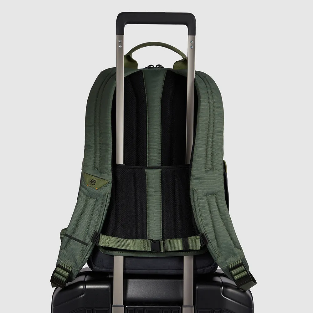 Zaino PIQUADRO con porta pc 14 pollici o porta iPad CA6313S131 giallo