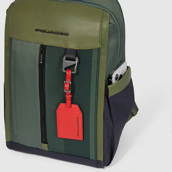 Zaino PIQUADRO con porta pc 14 pollici o porta iPad CA6313S131 giallo