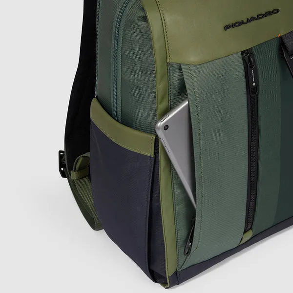 Zaino PIQUADRO con porta pc 14 pollici o porta iPad CA6313S131 giallo