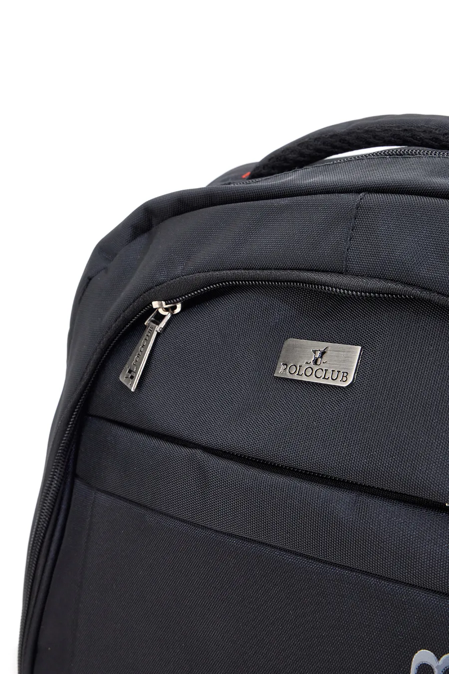 Zaino Porta PC Nero con Cerniere Polo Club 700