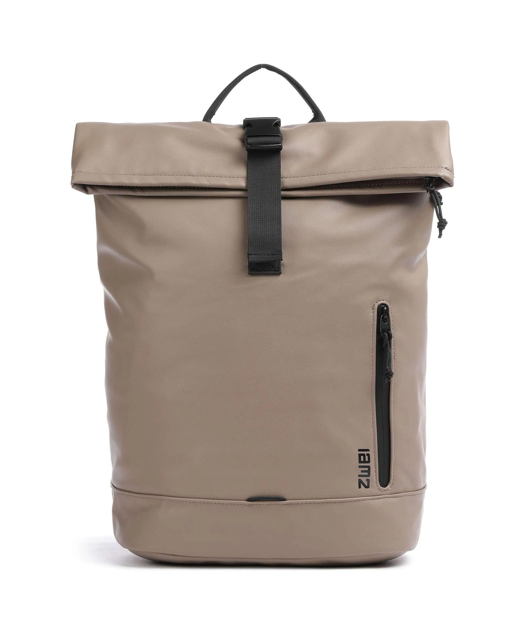  Zwei Cargo CAR200 Zaino roll-top 14″ pelle sintetica taupe  